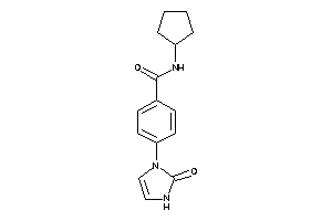 N-cyclopentyl-4-(2-keto-4-imidazolin-1-yl)benzamide