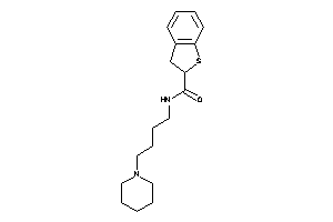 N-(4-piperidinobutyl)-2,3-dihydrobenzothiophene-2-carboxamide