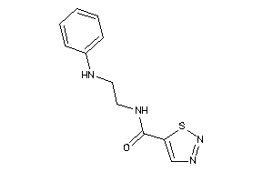 N-(2-anilinoethyl)thiadiazole-5-carboxamide