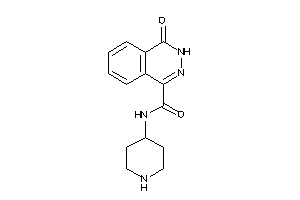 4-keto-N-(4-piperidyl)-3H-phthalazine-1-carboxamide