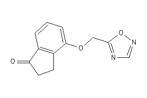 4-(1,2,4-oxadiazol-5-ylmethoxy)indan-1-one
