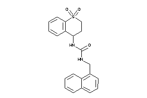 1-(1,1-diketo-3,4-dihydro-2H-thiochromen-4-yl)-3-(1-naphthylmethyl)urea