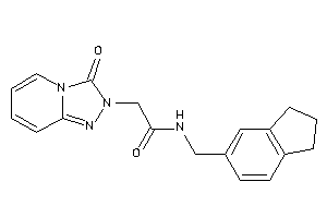 N-(indan-5-ylmethyl)-2-(3-keto-[1,2,4]triazolo[4,3-a]pyridin-2-yl)acetamide
