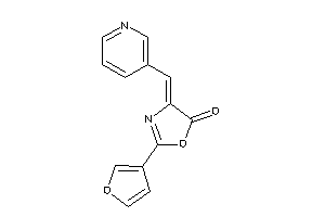 Image of 2-(3-furyl)-4-(3-pyridylmethylene)-2-oxazolin-5-one