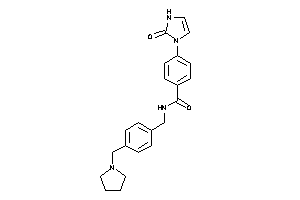 4-(2-keto-4-imidazolin-1-yl)-N-[4-(pyrrolidinomethyl)benzyl]benzamide