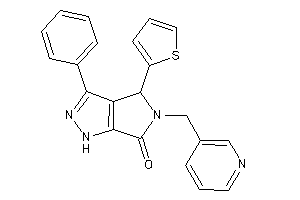 Image of 3-phenyl-5-(3-pyridylmethyl)-4-(2-thienyl)-1,4-dihydropyrrolo[3,4-c]pyrazol-6-one
