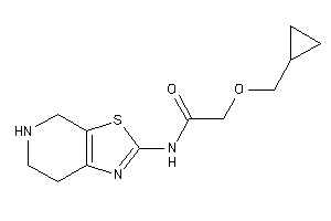 Image of 2-(cyclopropylmethoxy)-N-(4,5,6,7-tetrahydrothiazolo[5,4-c]pyridin-2-yl)acetamide