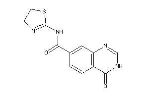 4-keto-N-(2-thiazolin-2-yl)-3H-quinazoline-7-carboxamide