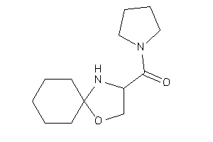 1-oxa-4-azaspiro[4.5]decan-3-yl(pyrrolidino)methanone