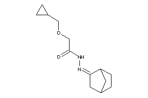 Image of 2-(cyclopropylmethoxy)-N-(norbornan-2-ylideneamino)acetamide