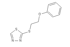 2-(2-phenoxyethylthio)-1,3,4-thiadiazole