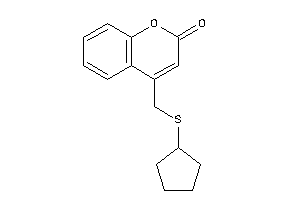 4-[(cyclopentylthio)methyl]coumarin