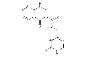 Image of 4-keto-1H-1,8-naphthyridine-3-carboxylic Acid (2-keto-3,4-dihydro-1H-pyrimidin-6-yl)methyl Ester