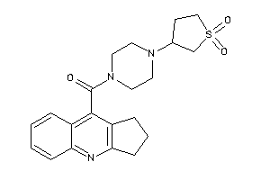 Image of 2,3-dihydro-1H-cyclopenta[b]quinolin-9-yl-[4-(1,1-diketothiolan-3-yl)piperazino]methanone