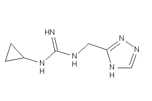 1-cyclopropyl-3-(4H-1,2,4-triazol-3-ylmethyl)guanidine