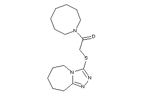 Image of 1-(azocan-1-yl)-2-(6,7,8,9-tetrahydro-5H-[1,2,4]triazolo[4,3-a]azepin-3-ylthio)ethanone