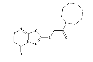 7-[[2-(azocan-1-yl)-2-keto-ethyl]thio]-[1,3,4]thiadiazolo[2,3-c][1,2,4]triazin-4-one