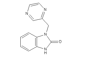 3-(pyrazin-2-ylmethyl)-1H-benzimidazol-2-one