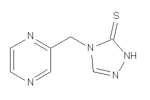 4-(pyrazin-2-ylmethyl)-1H-1,2,4-triazole-5-thione