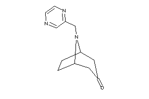 Image of 8-(pyrazin-2-ylmethyl)-8-azabicyclo[3.2.1]octan-3-one