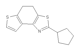 2-cyclopentyl-4,5-dihydrothieno[3,2-e][1,3]benzothiazole