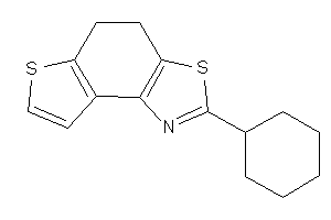 2-cyclohexyl-4,5-dihydrothieno[3,2-e][1,3]benzothiazole