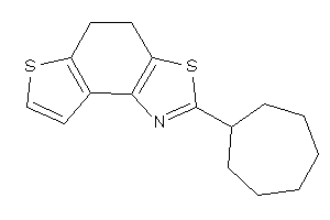 Image of 2-cycloheptyl-4,5-dihydrothieno[3,2-e][1,3]benzothiazole