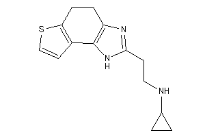 Cyclopropyl-[2-(4,5-dihydro-1H-thieno[3,2-e]benzimidazol-2-yl)ethyl]amine