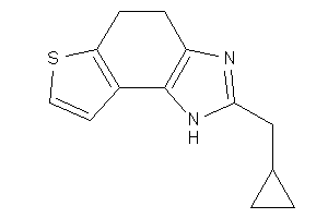 Image of 2-(cyclopropylmethyl)-4,5-dihydro-1H-thieno[3,2-e]benzimidazole