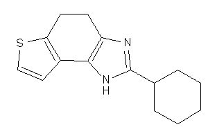 2-cyclohexyl-4,5-dihydro-1H-thieno[3,2-e]benzimidazole