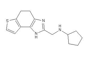 Image of Cyclopentyl(4,5-dihydro-1H-thieno[3,2-e]benzimidazol-2-ylmethyl)amine