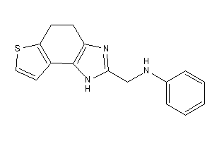 4,5-dihydro-1H-thieno[3,2-e]benzimidazol-2-ylmethyl(phenyl)amine