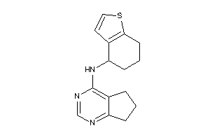 6,7-dihydro-5H-cyclopenta[d]pyrimidin-4-yl(4,5,6,7-tetrahydrobenzothiophen-4-yl)amine