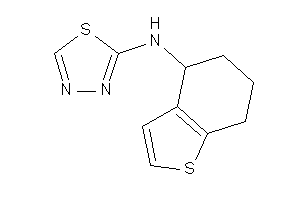 4,5,6,7-tetrahydrobenzothiophen-4-yl(1,3,4-thiadiazol-2-yl)amine