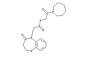2-(4-keto-2,3-dihydro-1,5-benzoxazepin-5-yl)acetic Acid [2-(azepan-1-yl)-2-keto-ethyl] Ester