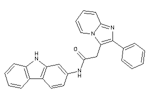N-(9H-carbazol-2-yl)-2-(2-phenylimidazo[1,2-a]pyridin-3-yl)acetamide