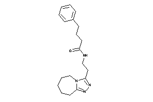 4-phenyl-N-[2-(6,7,8,9-tetrahydro-5H-[1,2,4]triazolo[4,3-a]azepin-3-yl)ethyl]butyramide