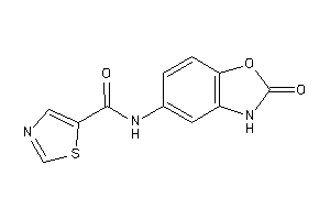 N-(2-keto-3H-1,3-benzoxazol-5-yl)thiazole-5-carboxamide