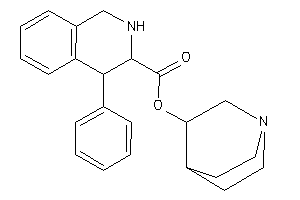 Image of 4-phenyl-1,2,3,4-tetrahydroisoquinoline-3-carboxylic Acid Quinuclidin-3-yl Ester