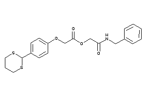 Image of 2-[4-(1,3-dithian-2-yl)phenoxy]acetic Acid [2-(benzylamino)-2-keto-ethyl] Ester