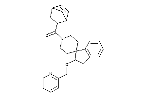 Image of 5-bicyclo[2.2.1]hept-2-enyl-[2-(2-pyridylmethoxy)spiro[indane-1,4'-piperidine]-1'-yl]methanone
