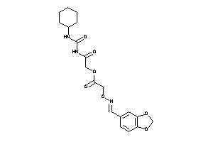 2-(piperonylideneamino)oxyacetic Acid [2-(cyclohexylcarbamoylamino)-2-keto-ethyl] Ester