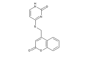 4-[(2-ketochromen-4-yl)methylthio]-1H-pyrimidin-2-one
