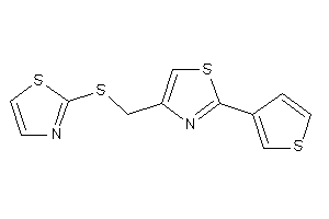 4-[(thiazol-2-ylthio)methyl]-2-(3-thienyl)thiazole