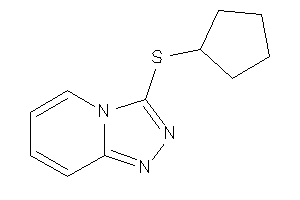 3-(cyclopentylthio)-[1,2,4]triazolo[4,3-a]pyridine