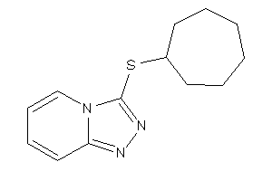 3-(cycloheptylthio)-[1,2,4]triazolo[4,3-a]pyridine