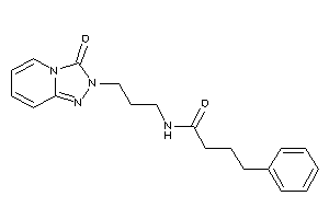 N-[3-(3-keto-[1,2,4]triazolo[4,3-a]pyridin-2-yl)propyl]-4-phenyl-butyramide