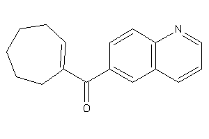 Cyclohepten-1-yl(6-quinolyl)methanone