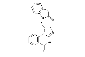 3-[(5-keto-4H-[1,2,4]triazolo[4,3-a]quinazolin-1-yl)methyl]-1,3-benzoxazol-2-one