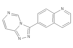 Image of 6-([1,2,4]triazolo[3,4-f]pyrimidin-3-yl)quinoline